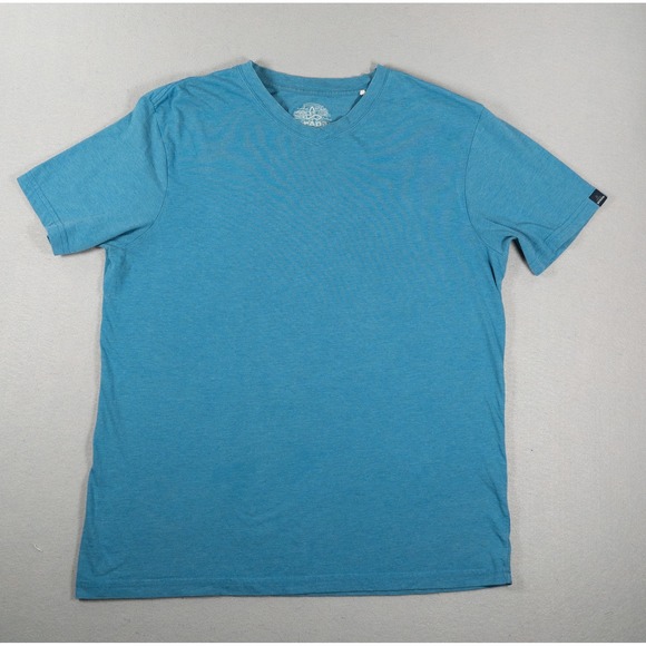 Prana Other - Prana Mens T-Shirt Short Sleeve Crew Neck Heathered Blue Size M Gorpcore